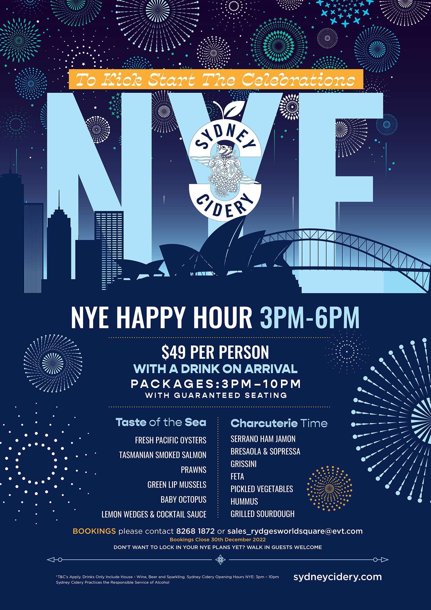 Sydney Cidery New Years